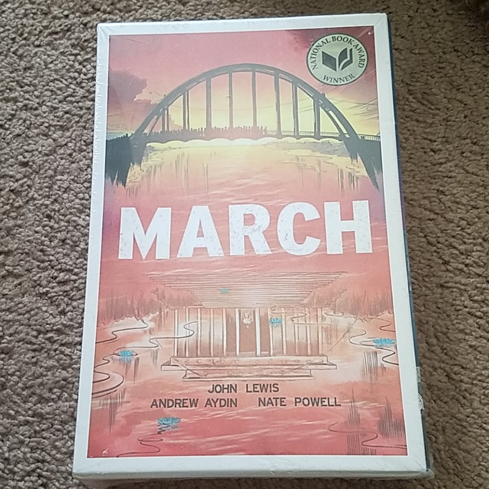 March John Lewis graphic novels trilogy